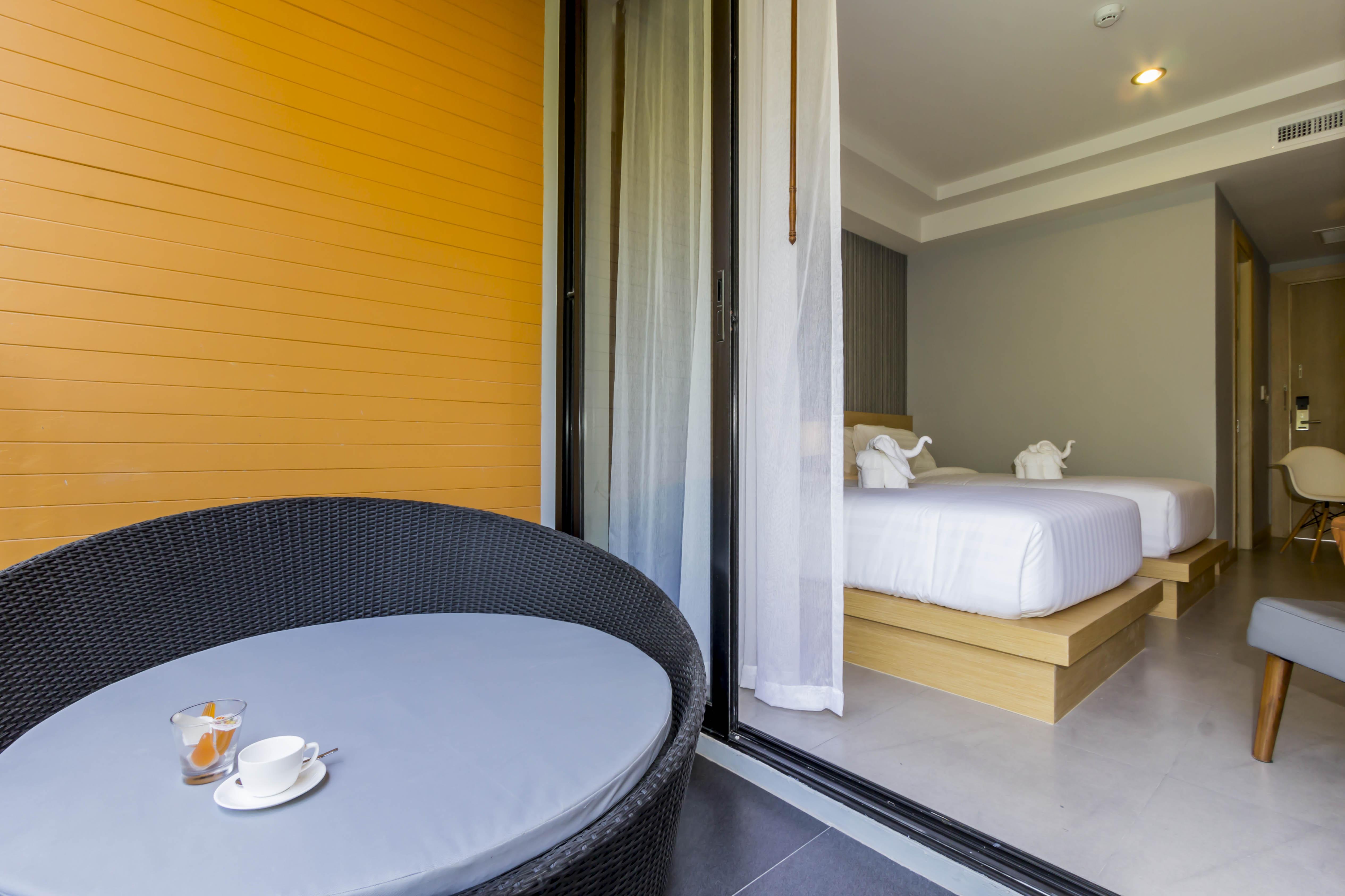 Deluxe Tweepersoonskamer met 2 Aparte Bedden