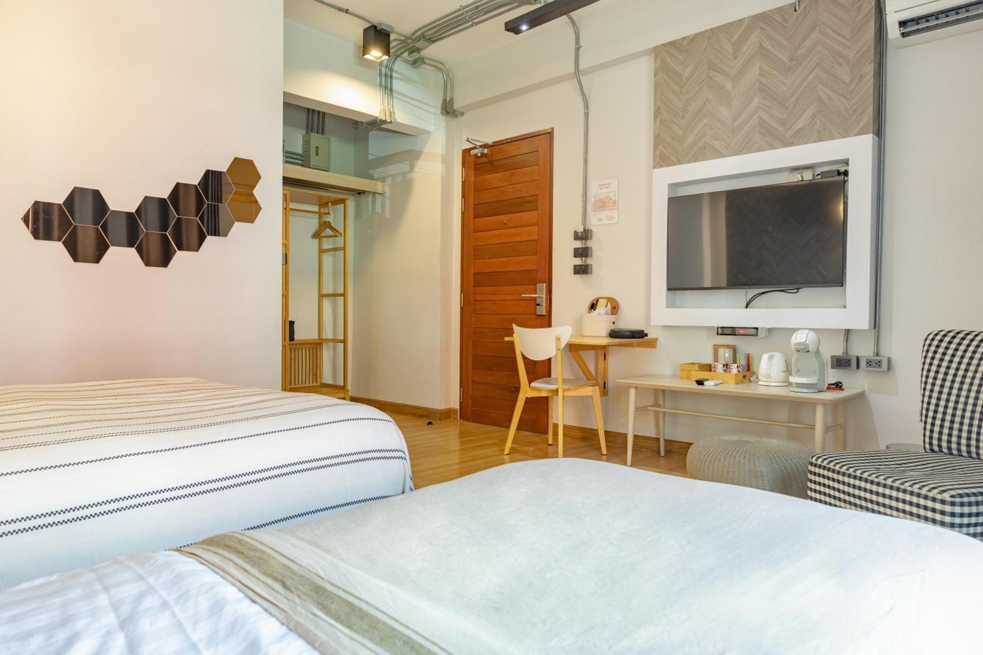 Chambre Triple avec Balcon