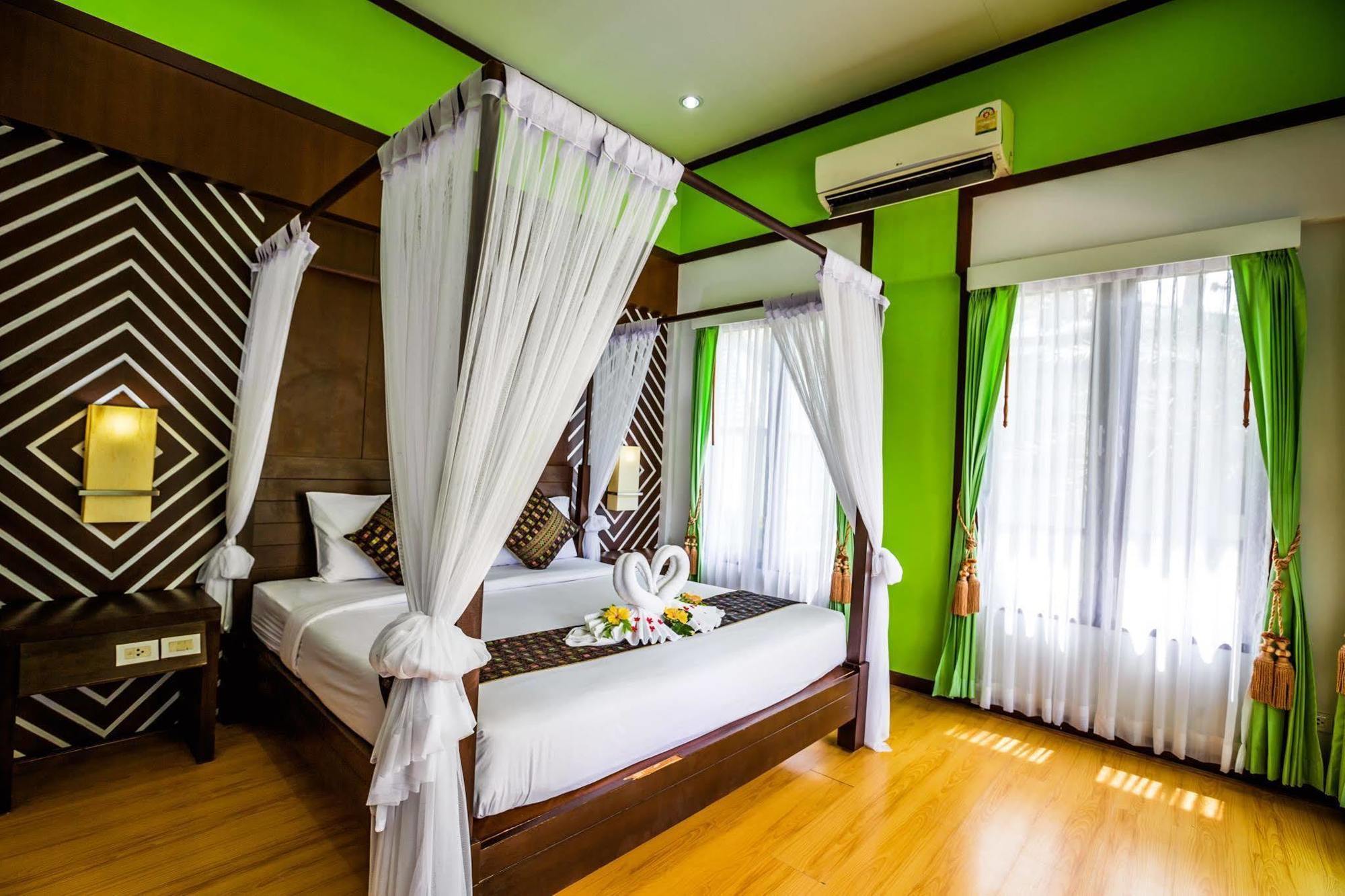 Luxuriöser Bungalow mit Doppelbett