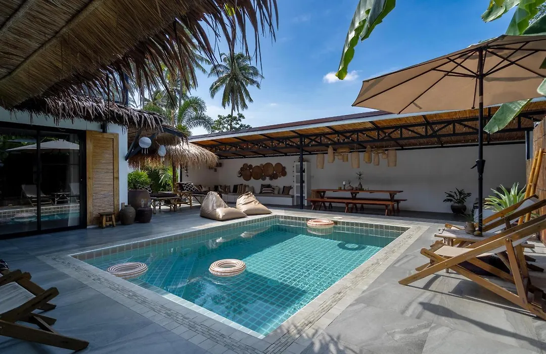 Manao Pool Villa 3 - 5 Mins Walk To The Beach-1
