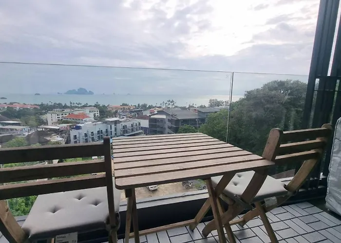 B501-Penthouse Seaview 2Bedrooms-2Baths 300M Walk To Ao Nang Beach