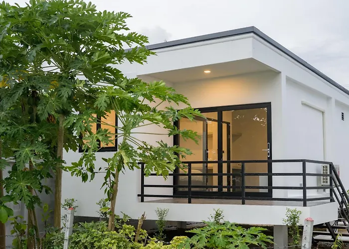 Huisdiervriedelijke Pine Bungalow Krabi Klong Muang Beach