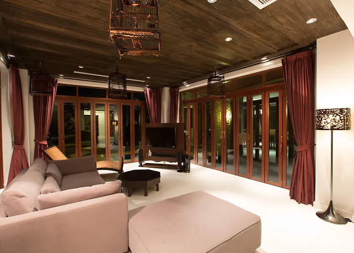 Amatapura Beachfront Villa 1, Sha Certified Ao Nam Mao
