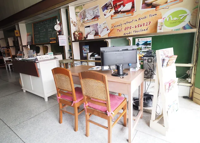 No7 Guesthouse Krabi town acceptant les animaux